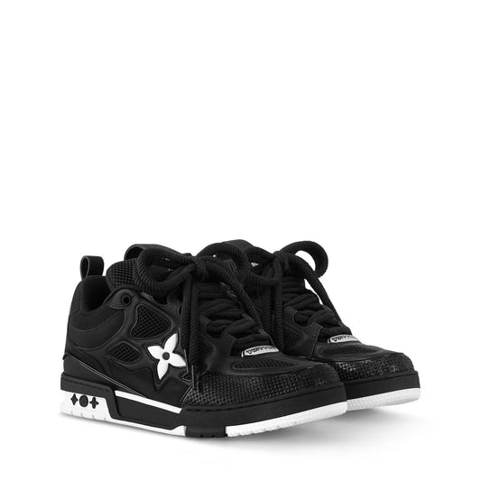 BLACK AND WHITE LV SKATE