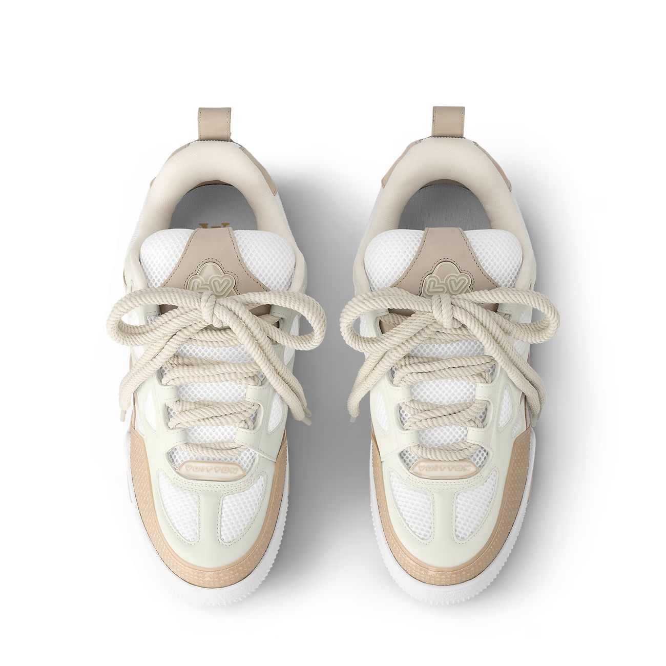 BEIGE LV SKATE